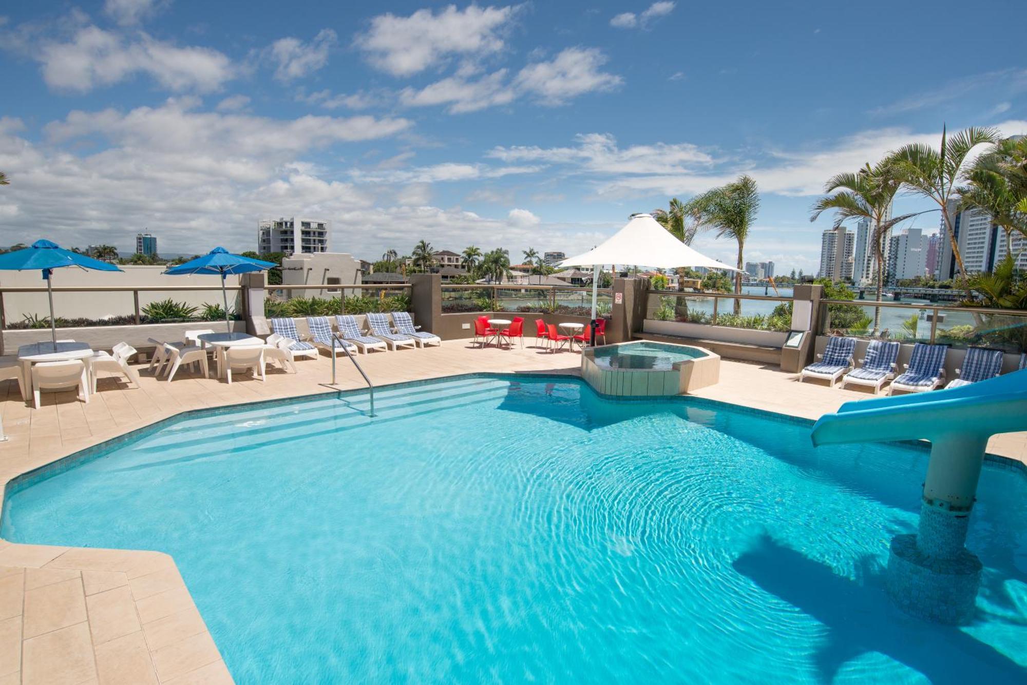 Tiki Hotel Apartments Surfers Paradise Gold Coast Zewnętrze zdjęcie